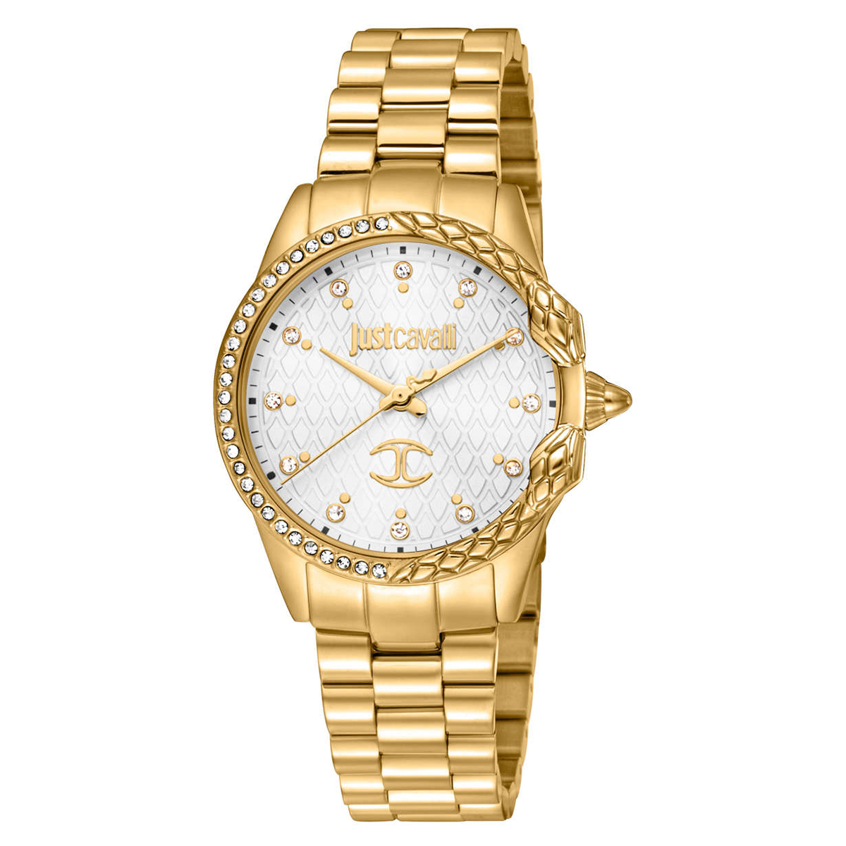 MONTRE JUST CAVALI FEMME SIMPLE ACIER